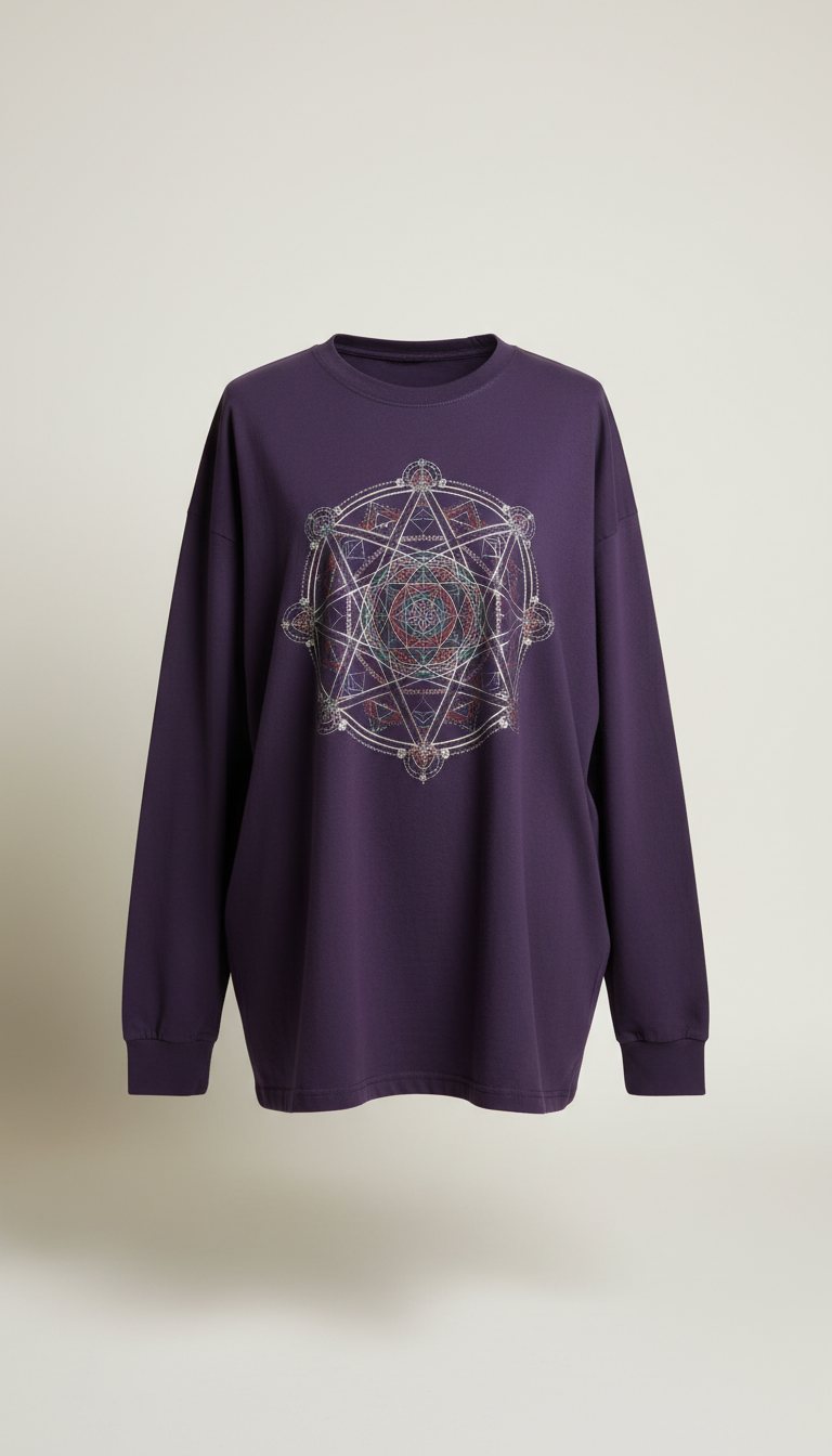 Celestial Wheel Long Sleeve Amethyst