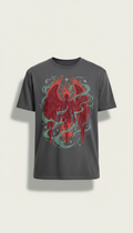 Infernal Guardian Tee Charcoal Occult